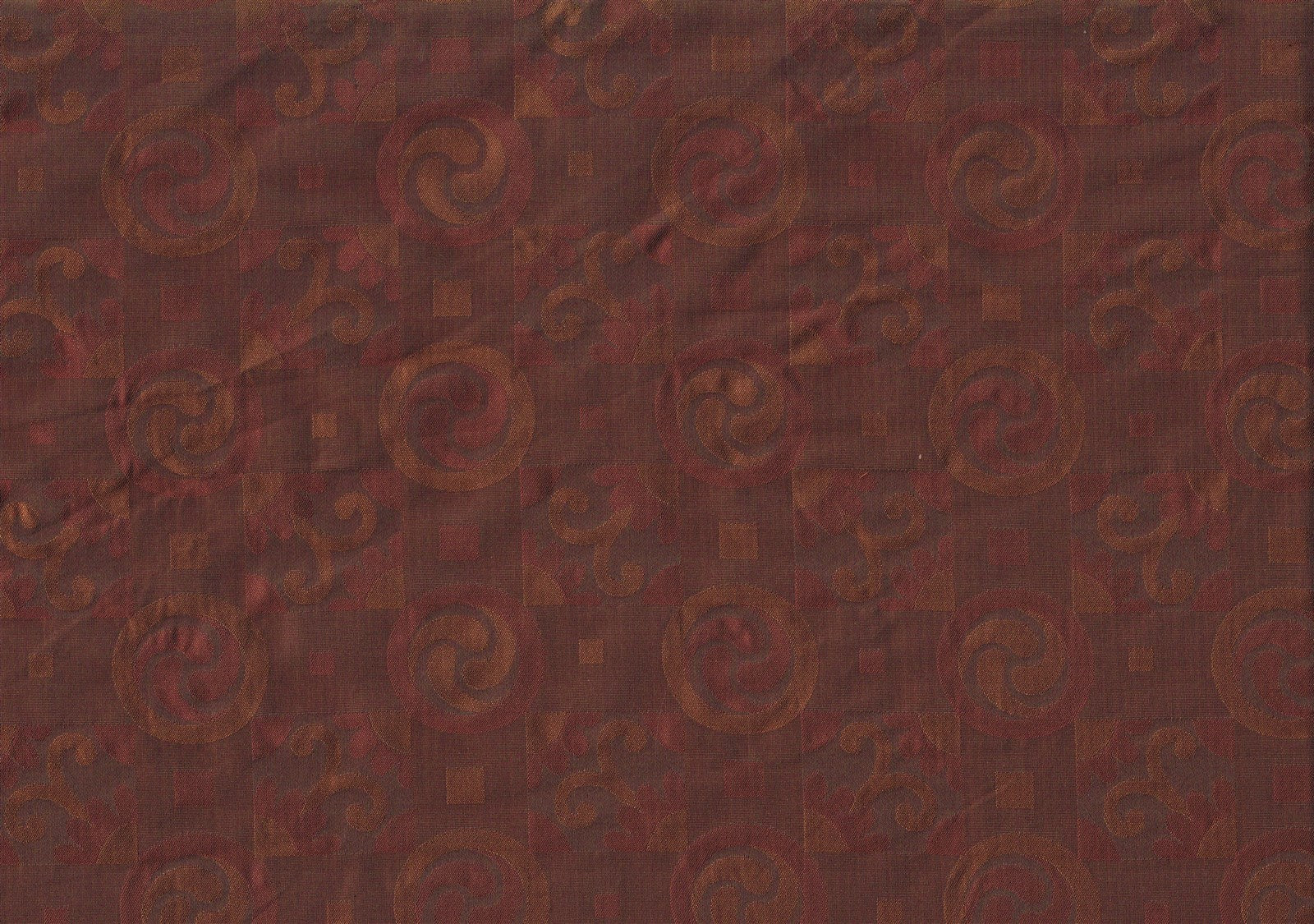 Robert Allen Fabric Chelsea Dream Plum Scroll Drapery Upholstery  