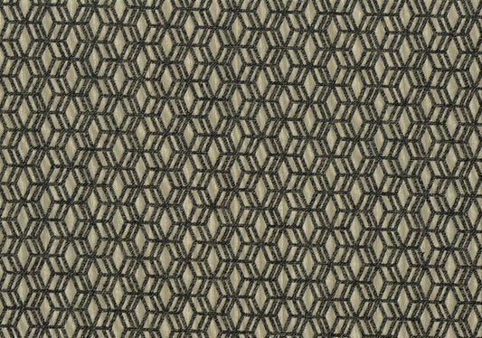 Waverly Fabric Turing Point Zinc Black Gray  Drapery Upholstery  