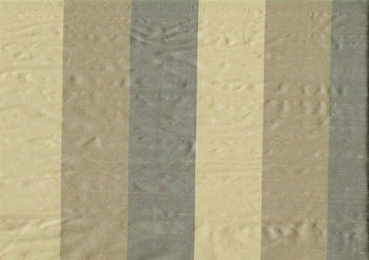 2.75 Yds Robert Allen Fabrics Palmeiro Jute Striped  Drapery Upholstery  