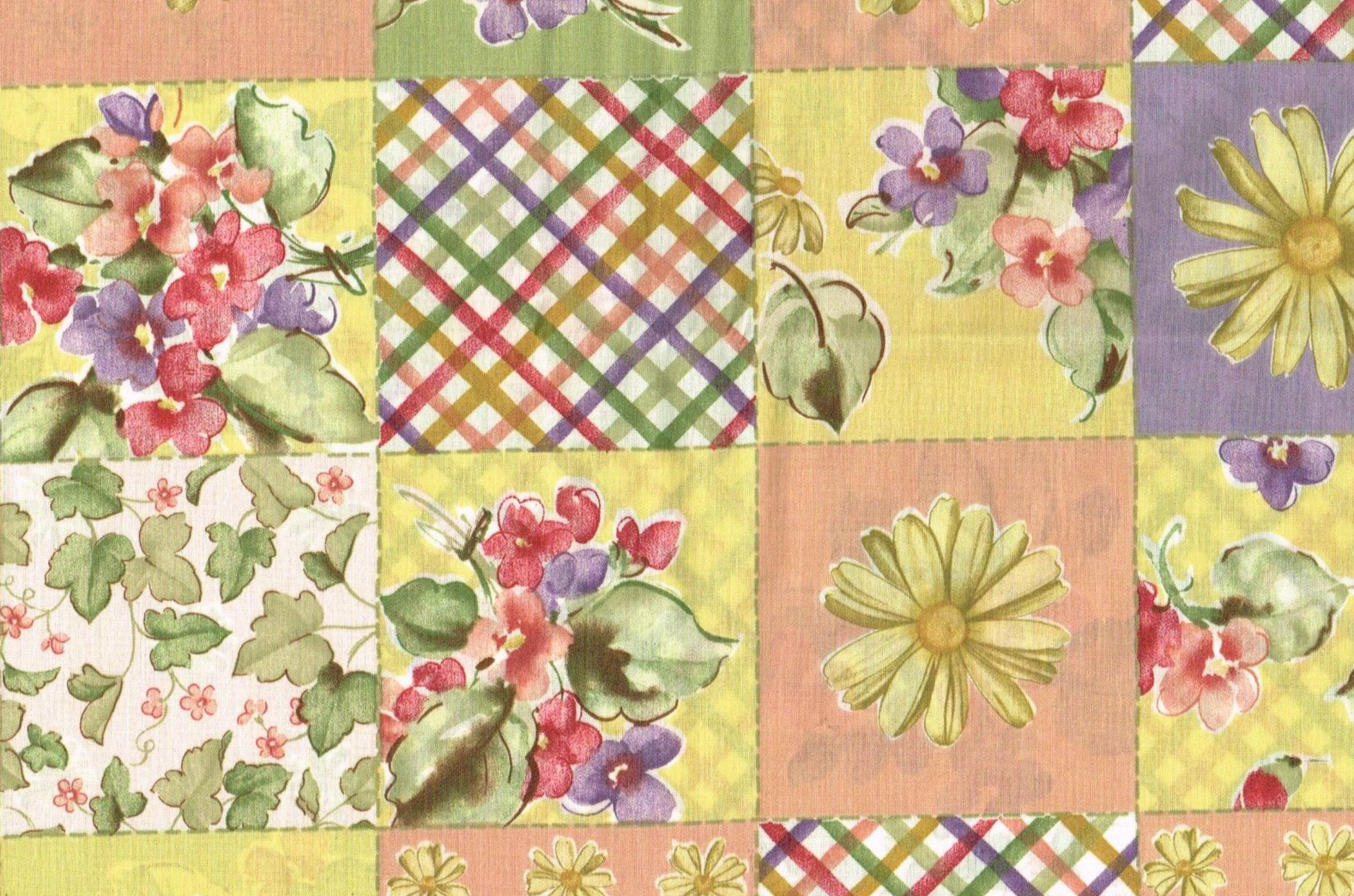 5 Yds Waverly Fabric Cartwheel Quilt Cotton  Drapery Upholstery