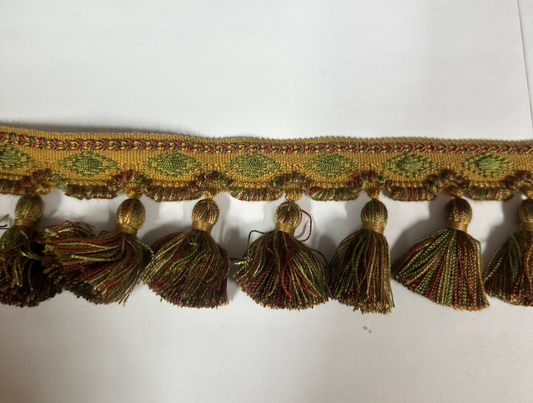 Classical Elements Trim Gold Green Burgundy BW100/01