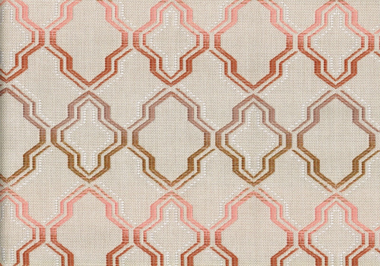 6 Yds Sunbrella Fabric Cinnamon Pink Woven  100% Solution Dyed Acryle Upholstery