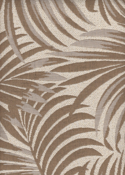 Sunbrella Fabric Shaded Palm  Acrylic Drapery  Upholstery