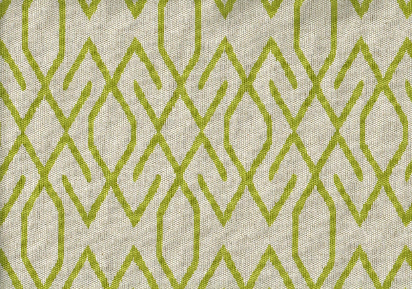4 Yds Lacefield Fabric Zoe Lime  Cotton  Drapery Upholstery