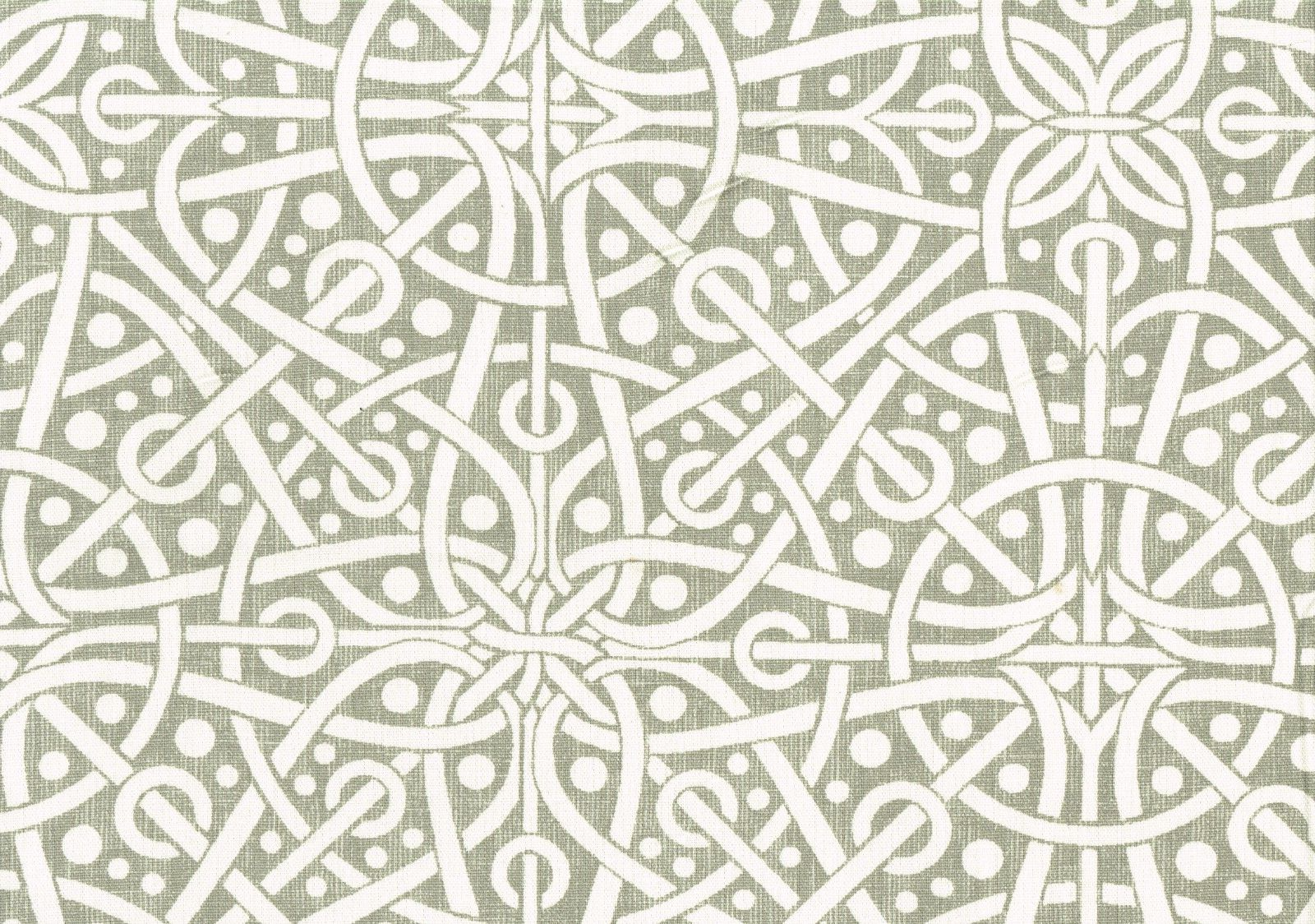 5 Yds Magnolia Home Fabric Stan Cathell  Taupe  Cotton Print Drapery Upholstery