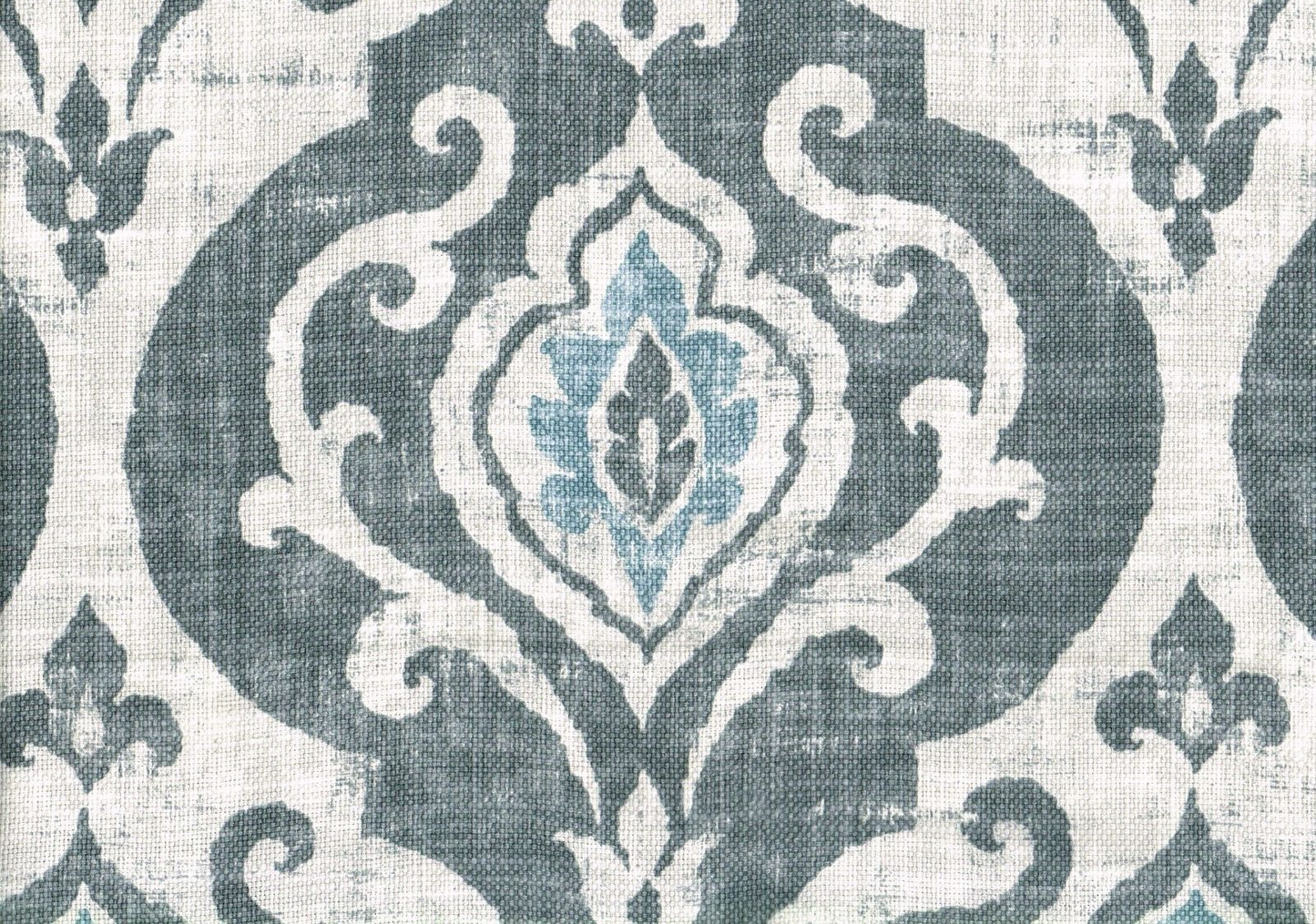 Covington Fabric Suri Slate Cotton Blend Drapery Upholstery