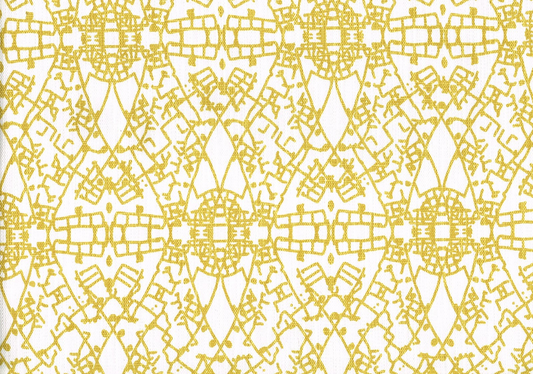 5.5 Yds Lacefield Fabric  Caledonia Tuskan Sun Cotton Blend  Drapery Upholstery