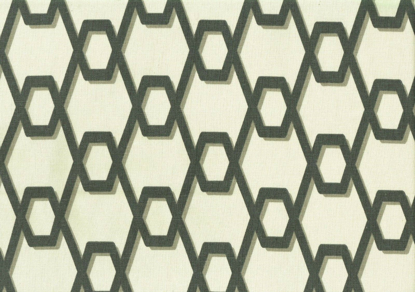 5 Yd Magnolia Home Fabric Rhythm Brown Khaki Cotton Print  Drapery Upholstery 