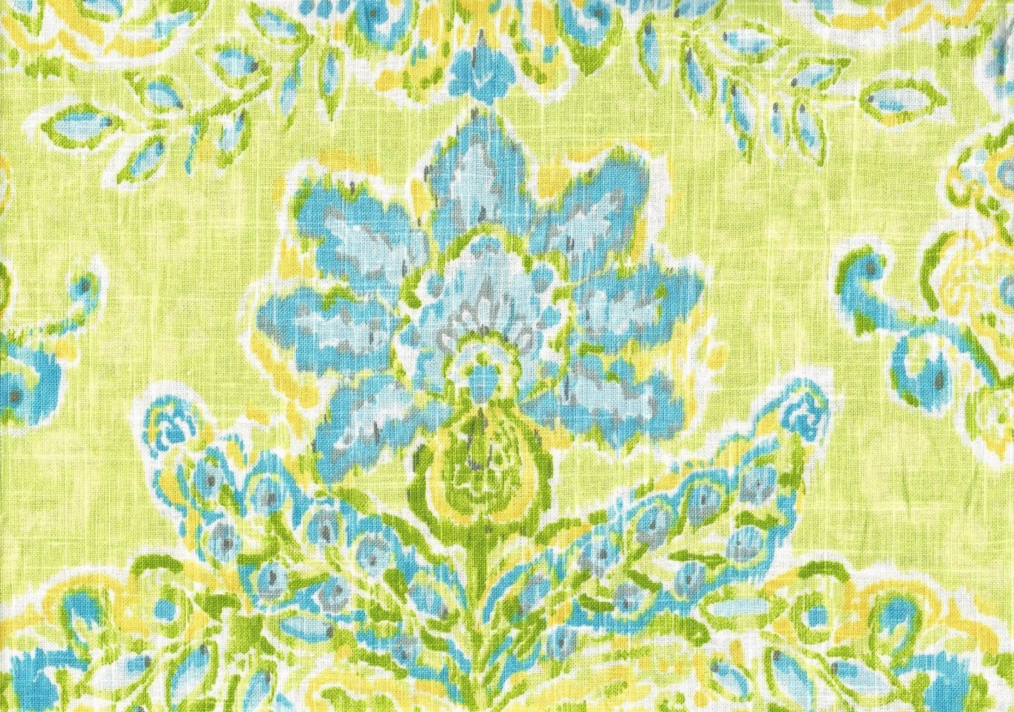  Waverly Fabric Crystal Vision Citrus  Cotton Print   Drapery Upholstery  