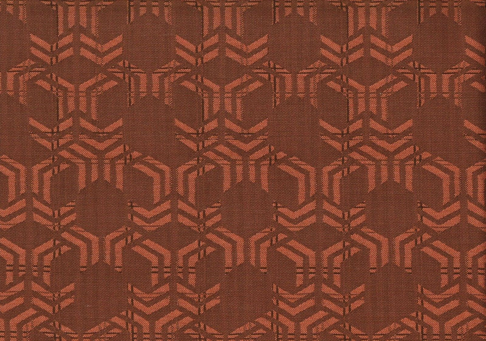 PKaufmann Fabric Rank N File Tepracotta Drapery Upholstery 