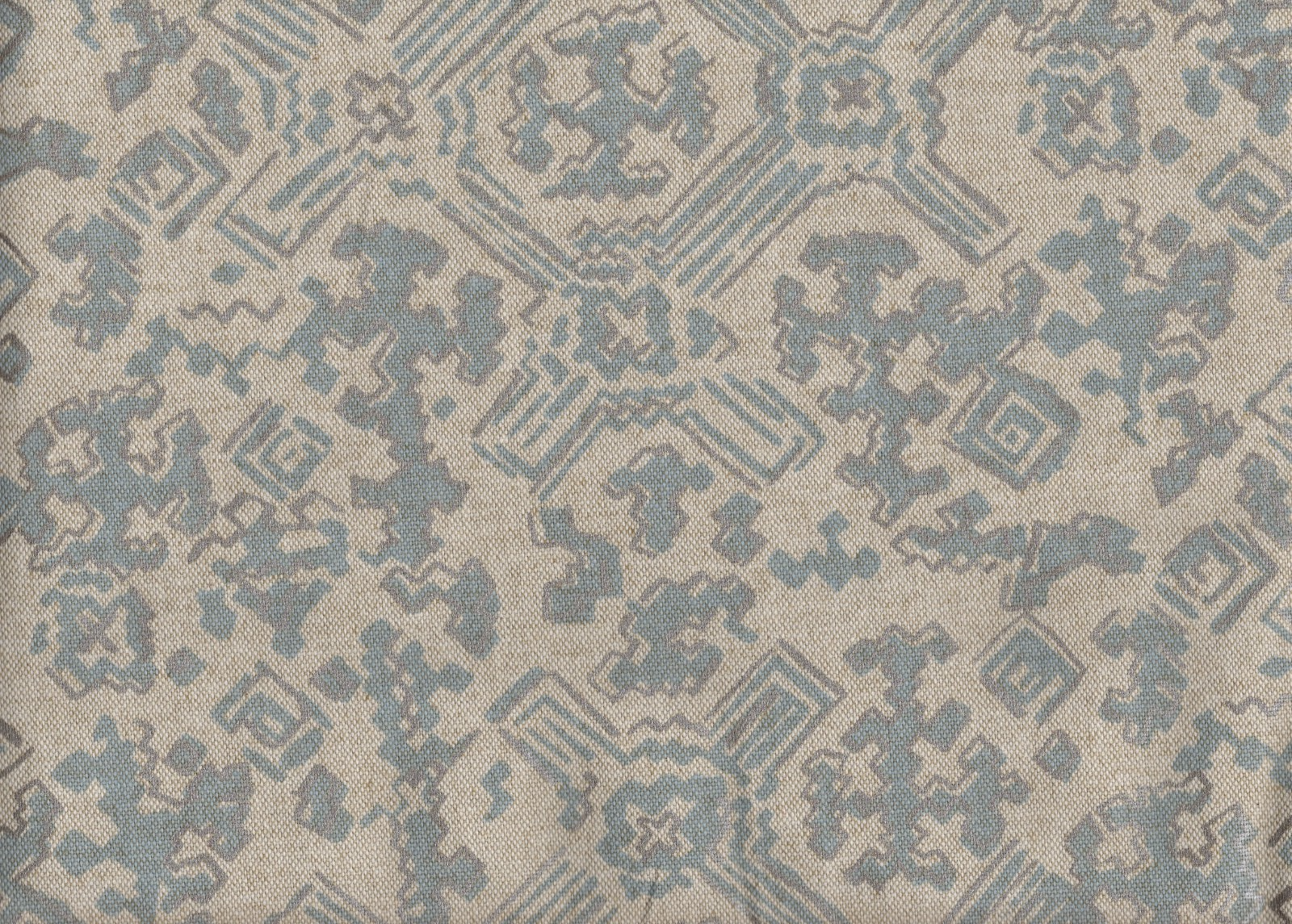 2.75 Yds Lacefield Fabric Nomaden Swedish Blue  Drapery Upholstery