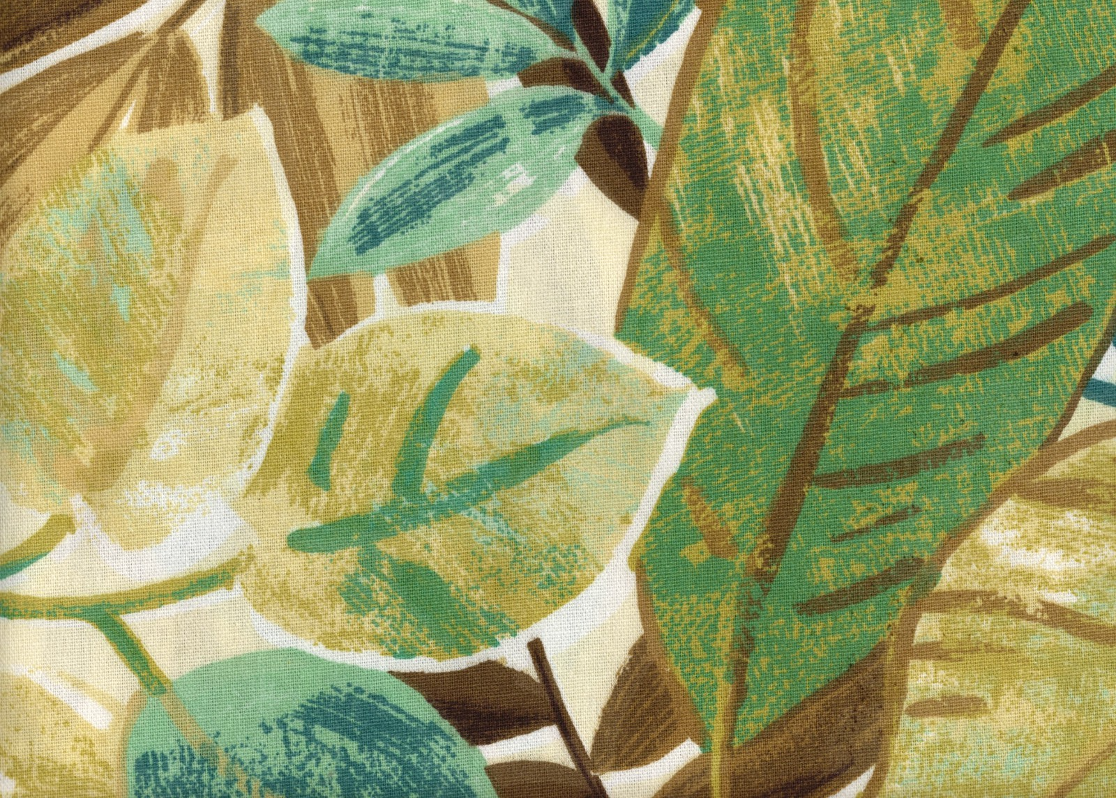 5.75 Yds Mill Creek Fabric Gold Brown Green  Indoor/Outdoor Drapery Upholstery