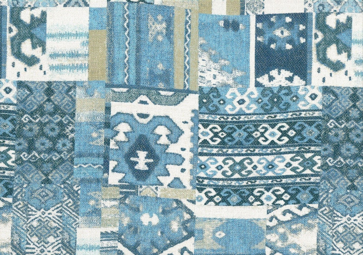 Mill Creek Fabric Barnhill Sumptuous Denim Drapery Upholstery