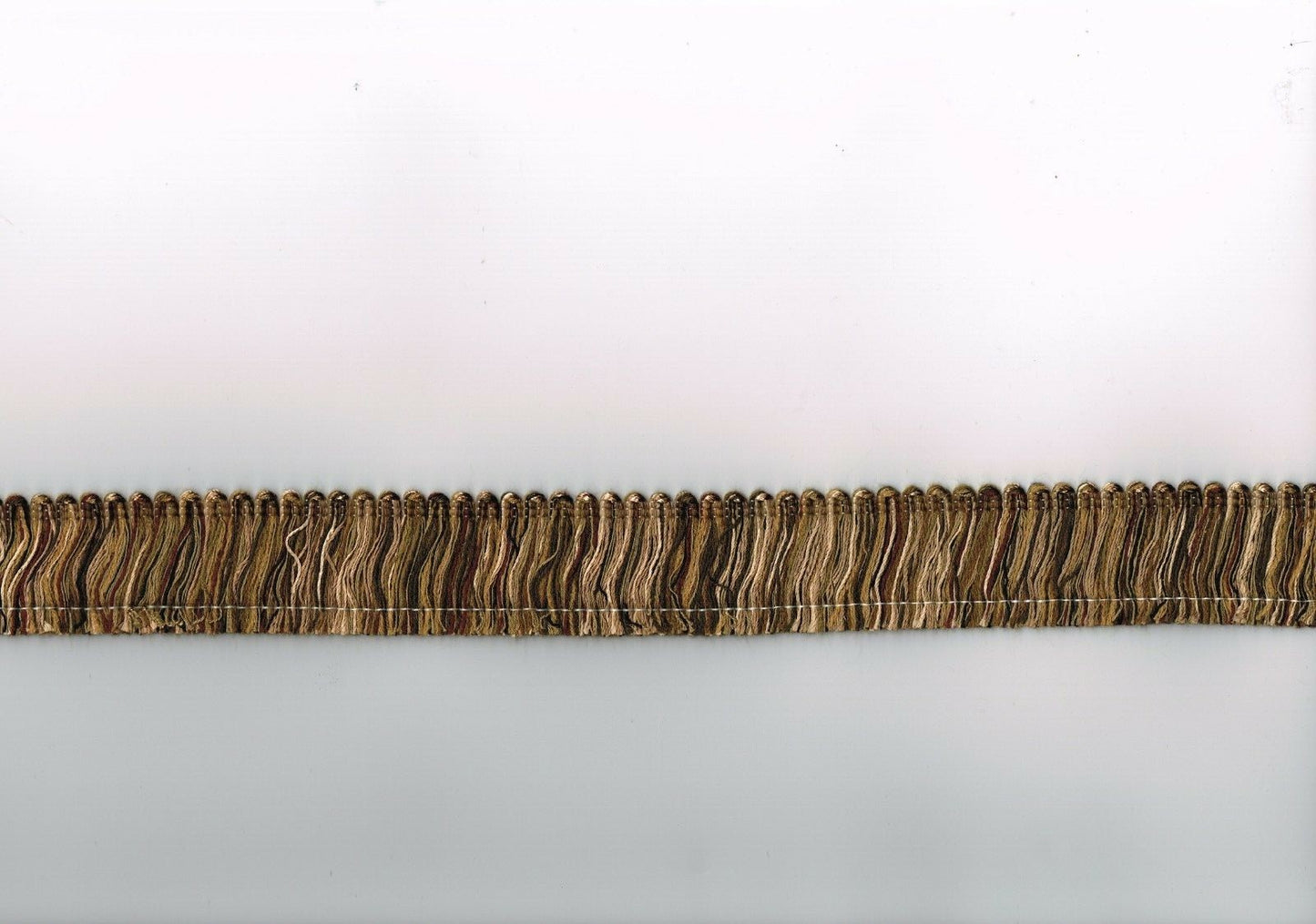 Phoenix Trim General Dan  Fringe Black Brown Burgundy      1.75"  Wide 