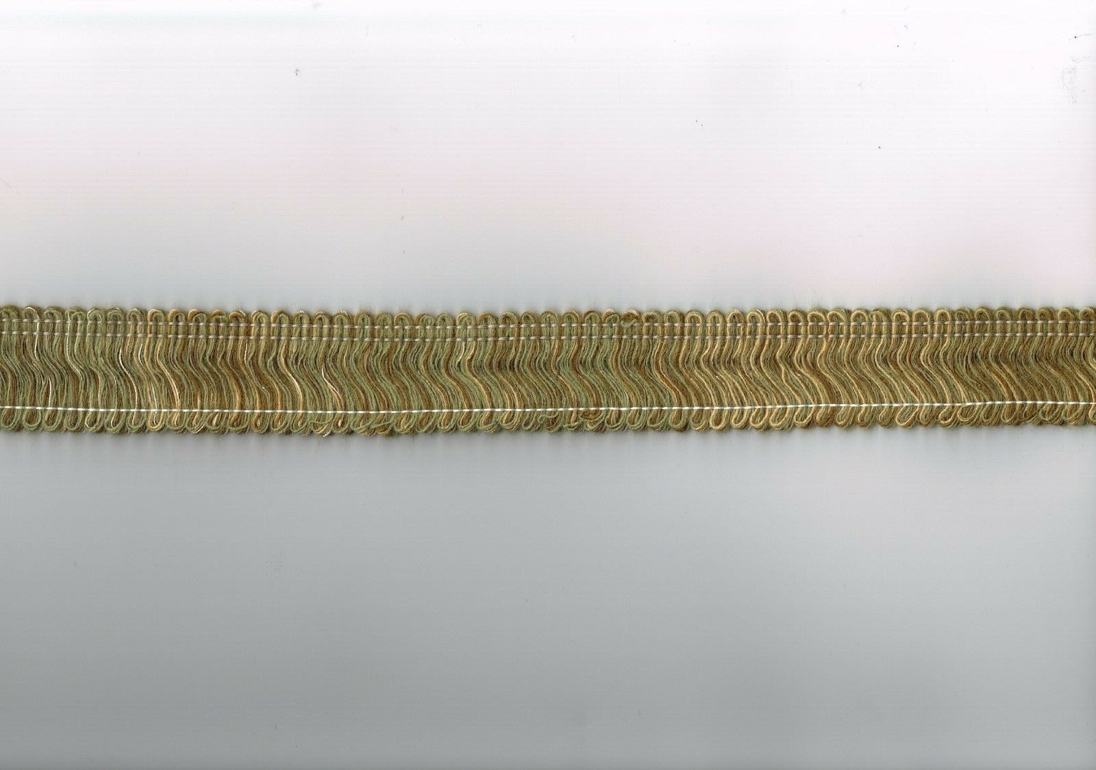 American  Trim Beige Brown Gold  Cotton Fringe    1.75"  Wide 