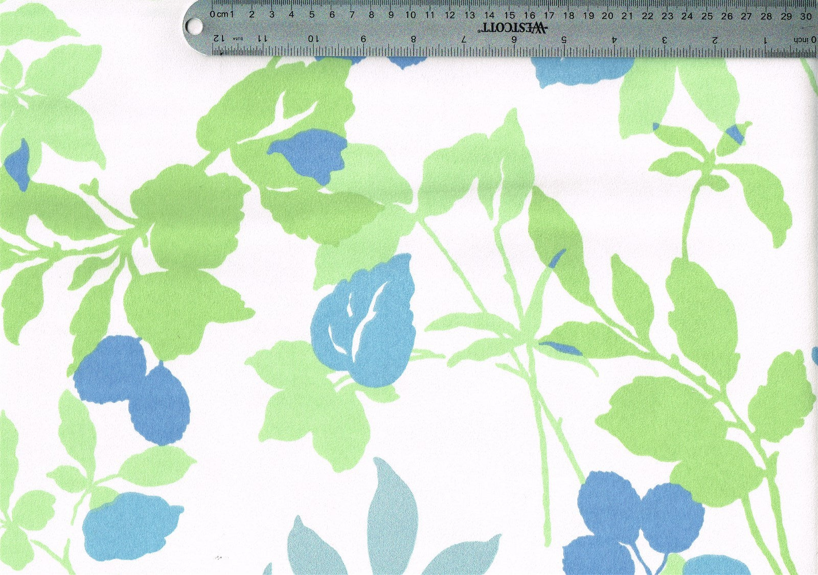Waverly Fabric Wind Micro Suede  Off White Blue Green Upholstery