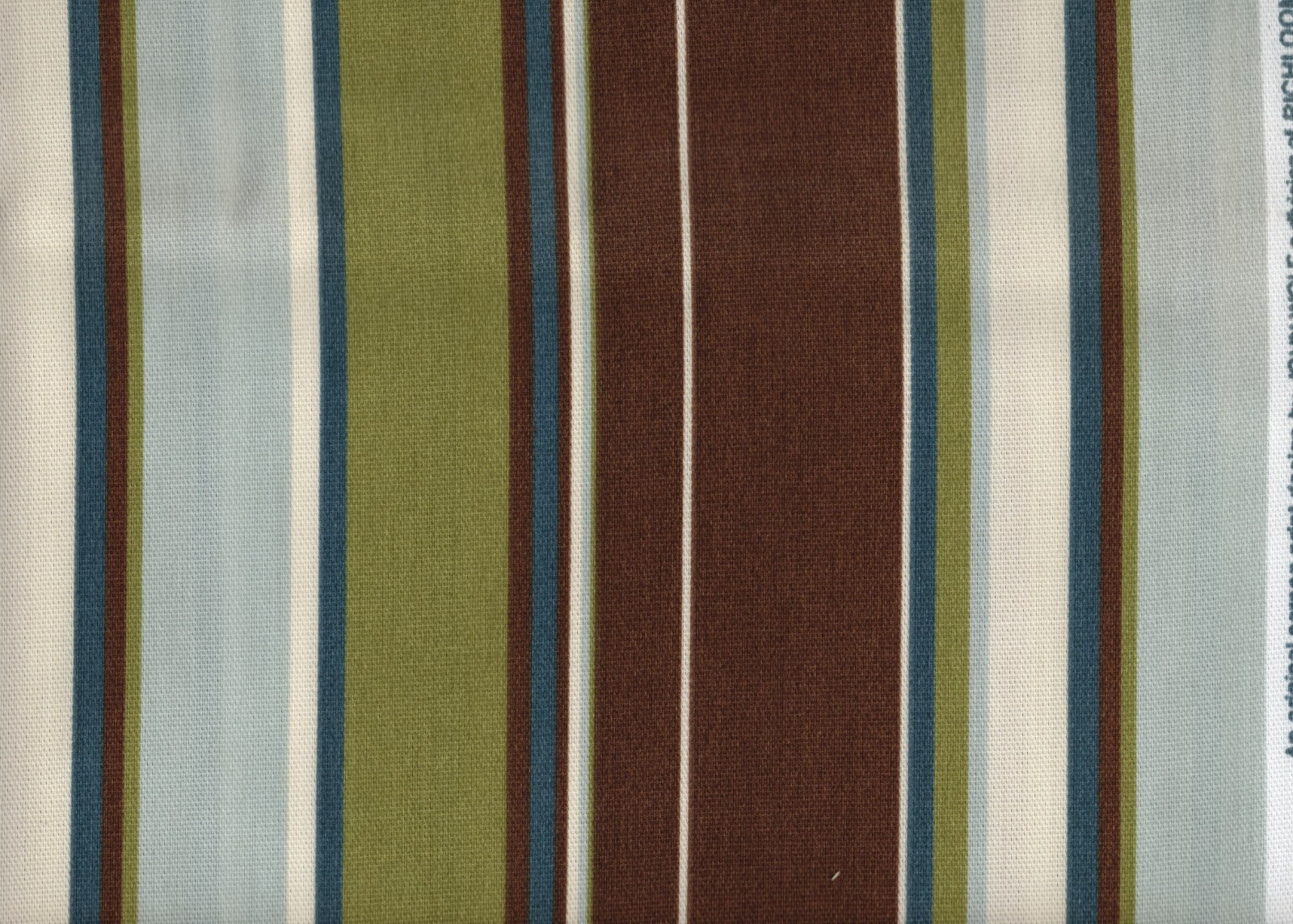 3.50 Yds Richloom Fabric John Wolf Cove Stripe Indoor/Outdoor Drapery Upholstery