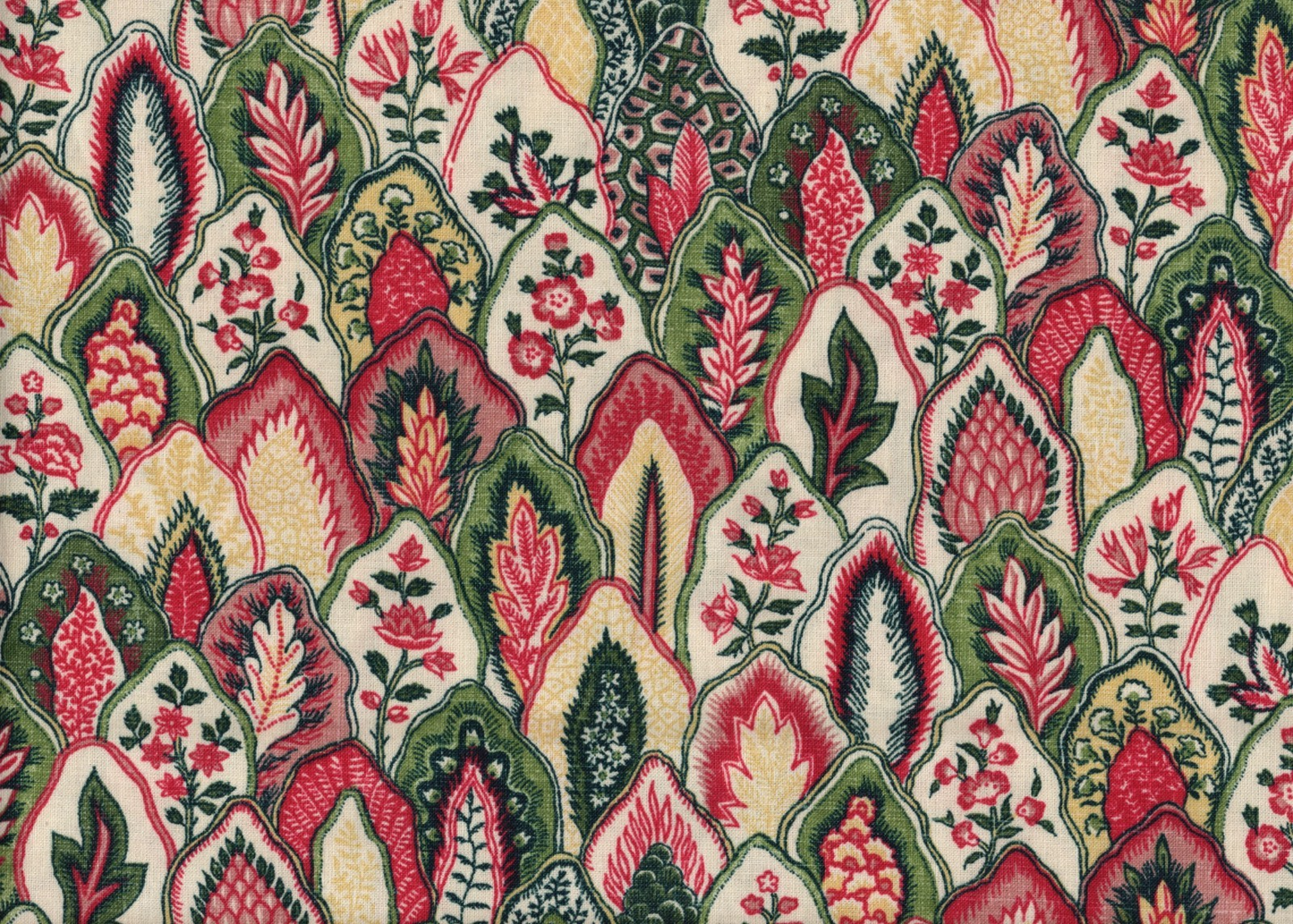 4.25 Yds Waverly Fabric Dominique Multicolor  Drapery Upholstery  Cotton