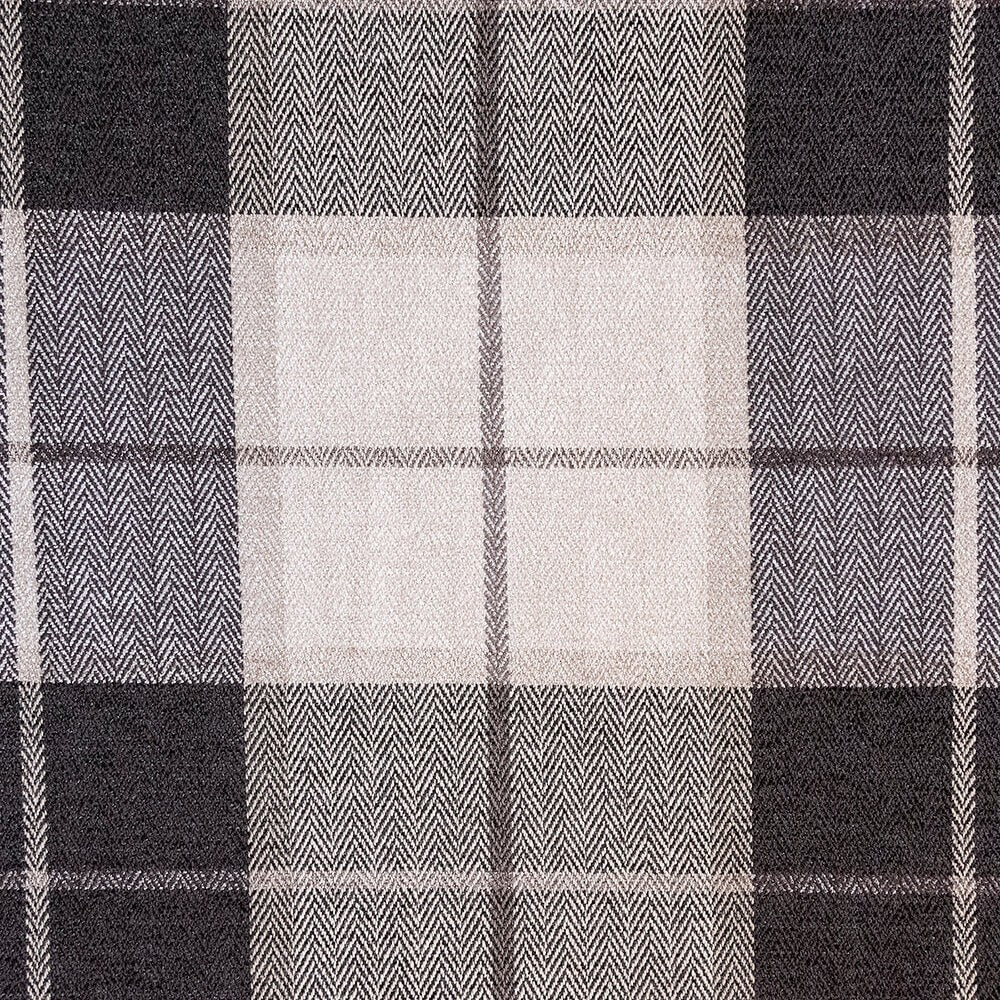 Pennington Fabric 100 Charcoal Plaid  Drapery Upholstery