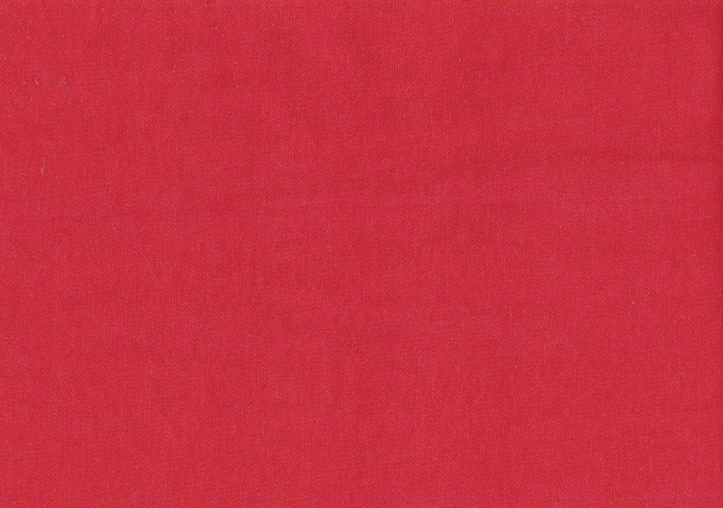 Golding Fabric Red Denim Cotton  Drapery  Upholstery 