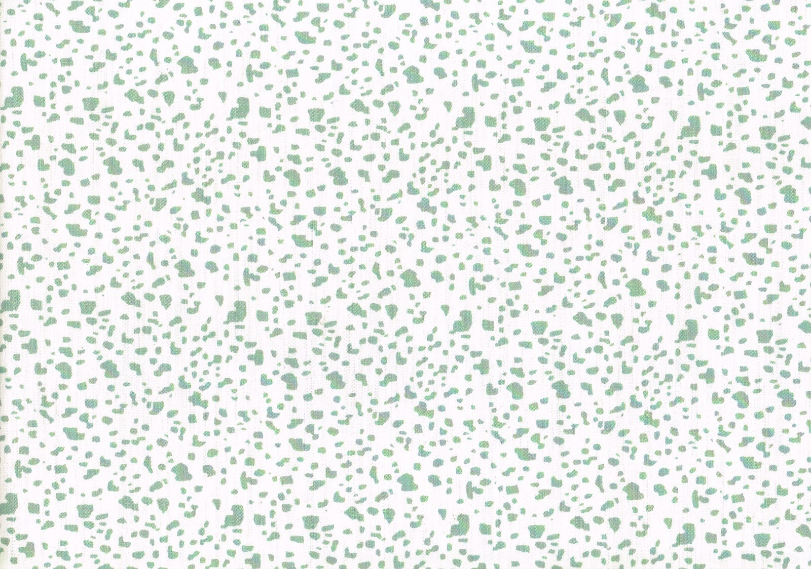 1 Yd Spoonflower Fabric Vintage Forest Green Print  Drapery Upholstery