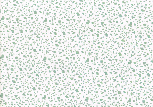 1 Yd Spoonflower Fabric Vintage Forest Green Print  Drapery Upholstery