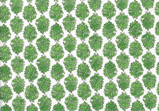 7 yds Lacefield Fabric Zira Green  Cotton Drapery Upholstery
