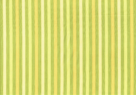 Mill Creek Fabric Stripe Lime Green Gold Drapery Upholstery