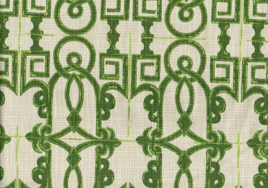3.5 Yds Lacefield Fabric  Seville Olive Cotton  Drapery Upholstery