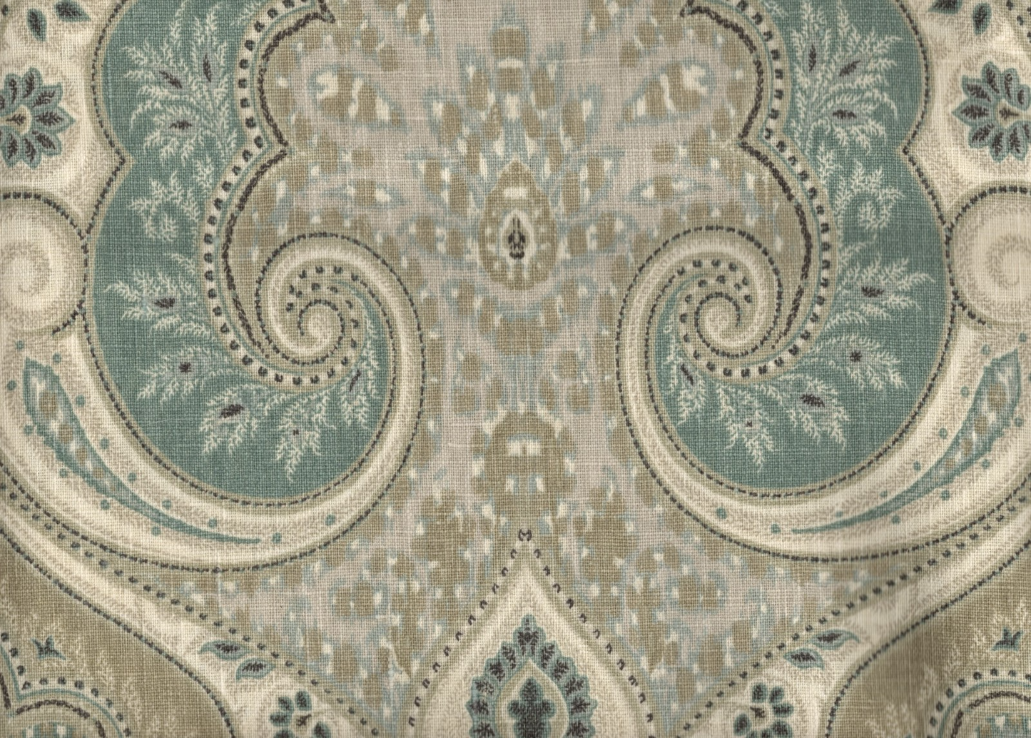 4 Yds Kravet Fabric Echo Latika Seafoam  Linen   Drapery Upholstery