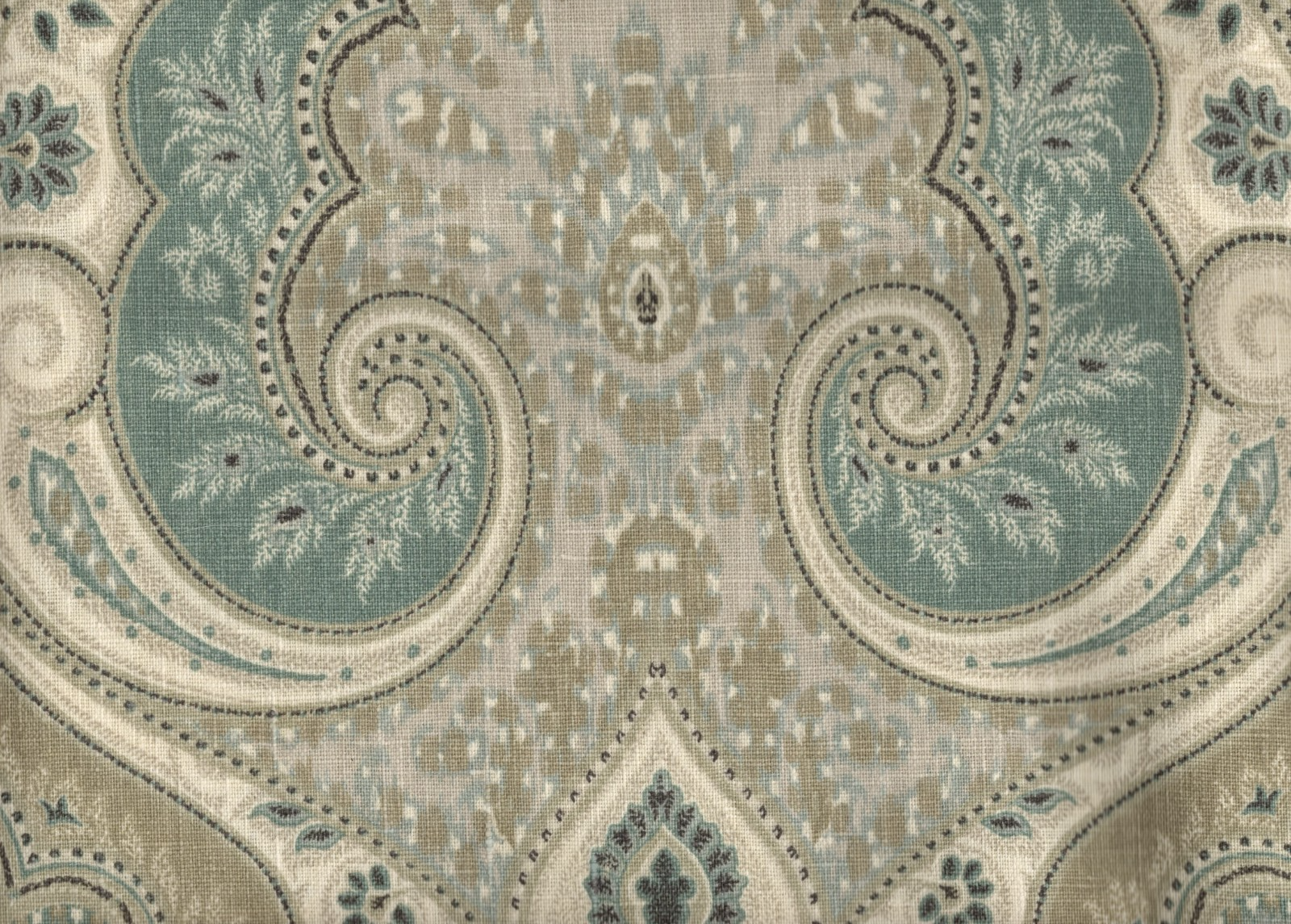 4 Yds Kravet Fabric Echo Latika Seafoam  Linen   Drapery Upholstery