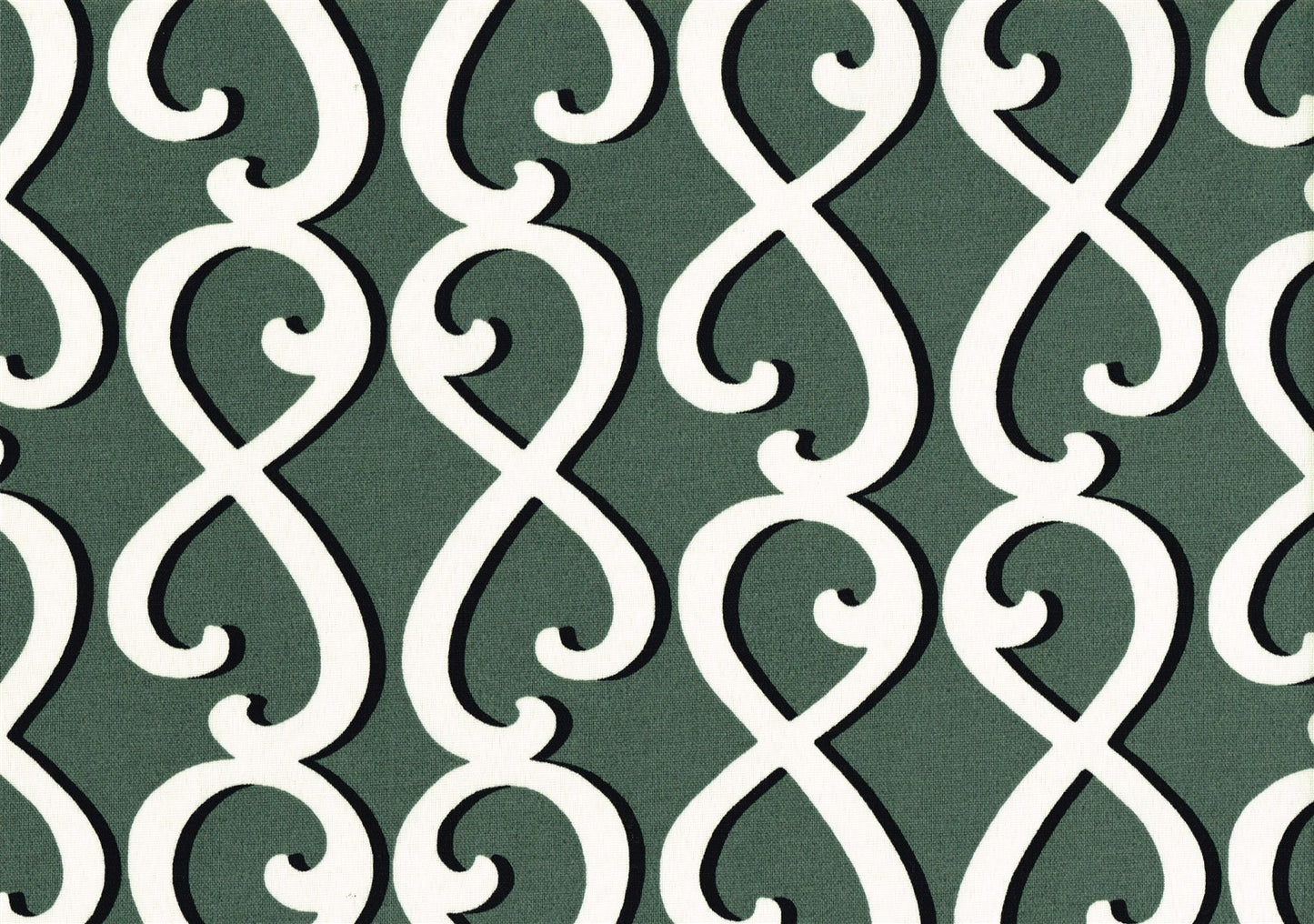 Mill Creek Fabric Dickson Shadow Gray Off White Black  Outdoor Upholstery   