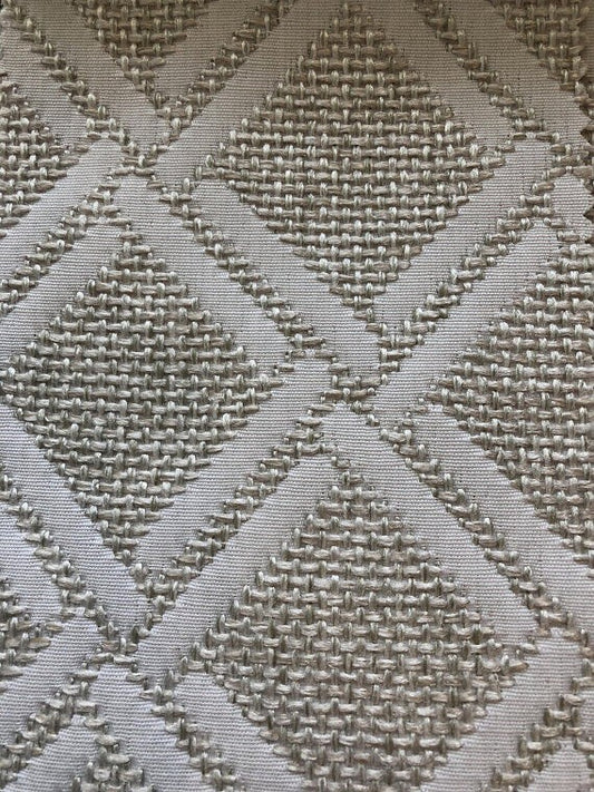 7.75 Yds Modern Diamond Basketweave Drapery Upholstery