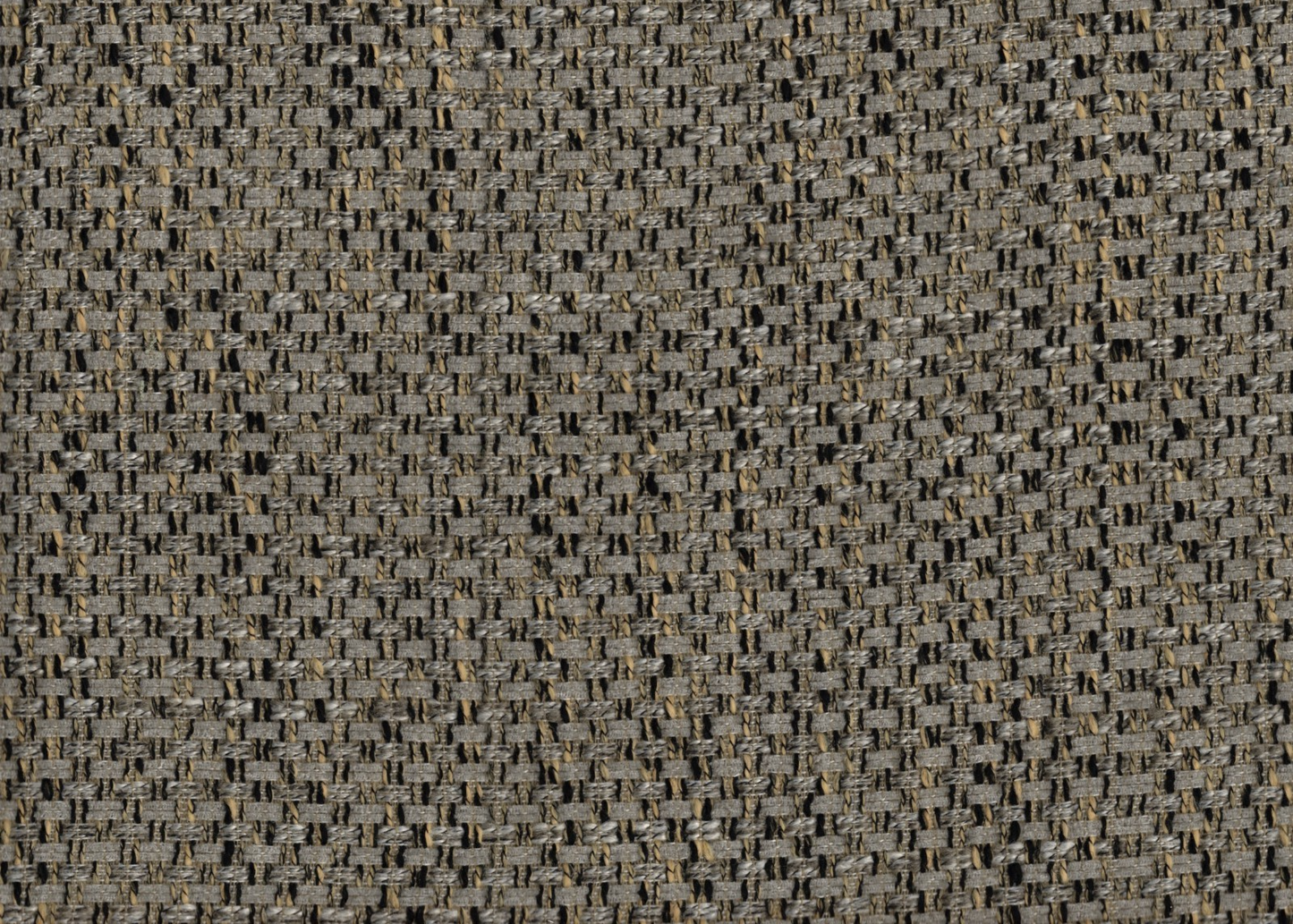 Designer Fabric Hemp Sterling Beige Black Gold Upholstery