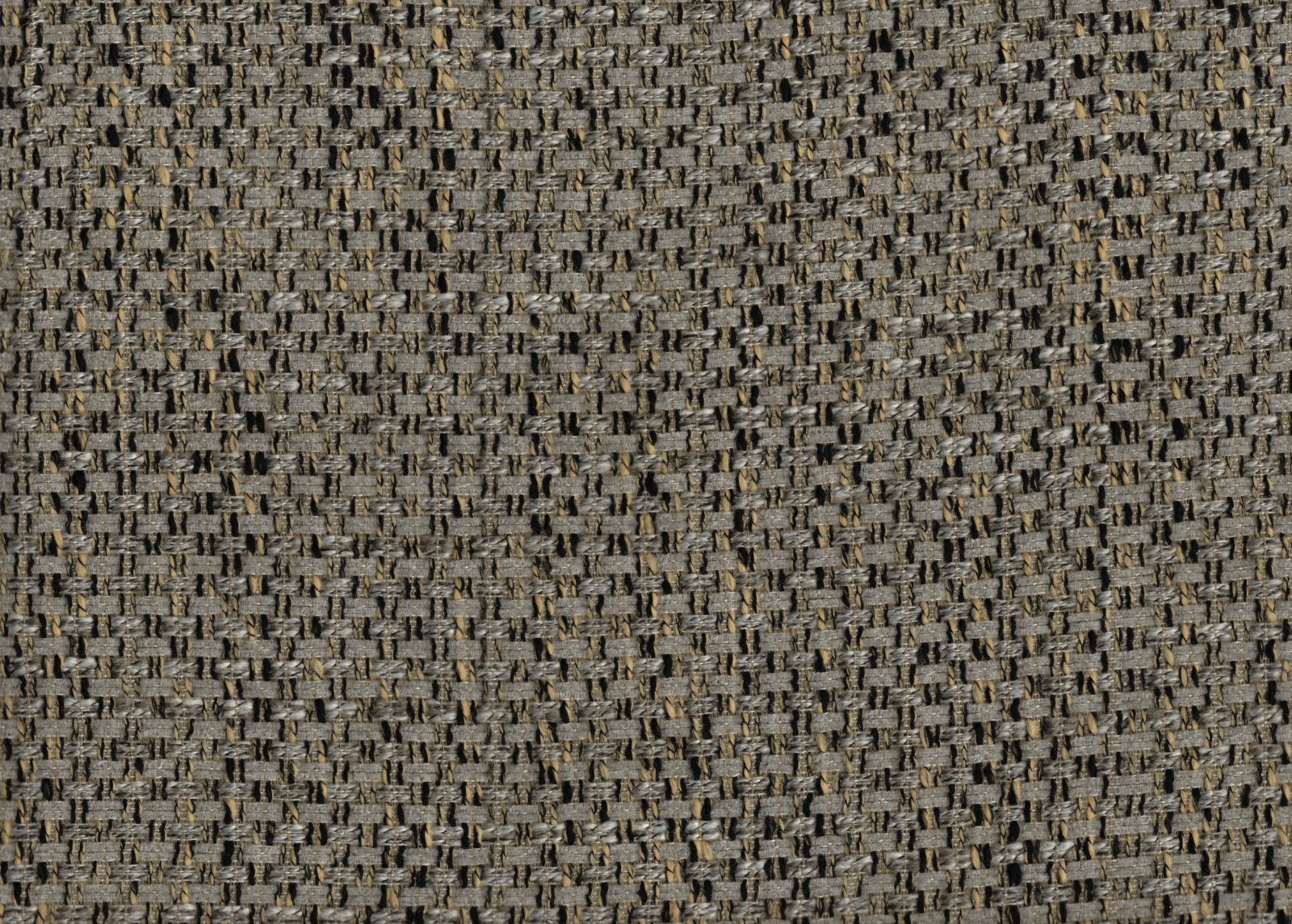 Designer Fabric Hemp Sterling Beige Black Gold Upholstery
