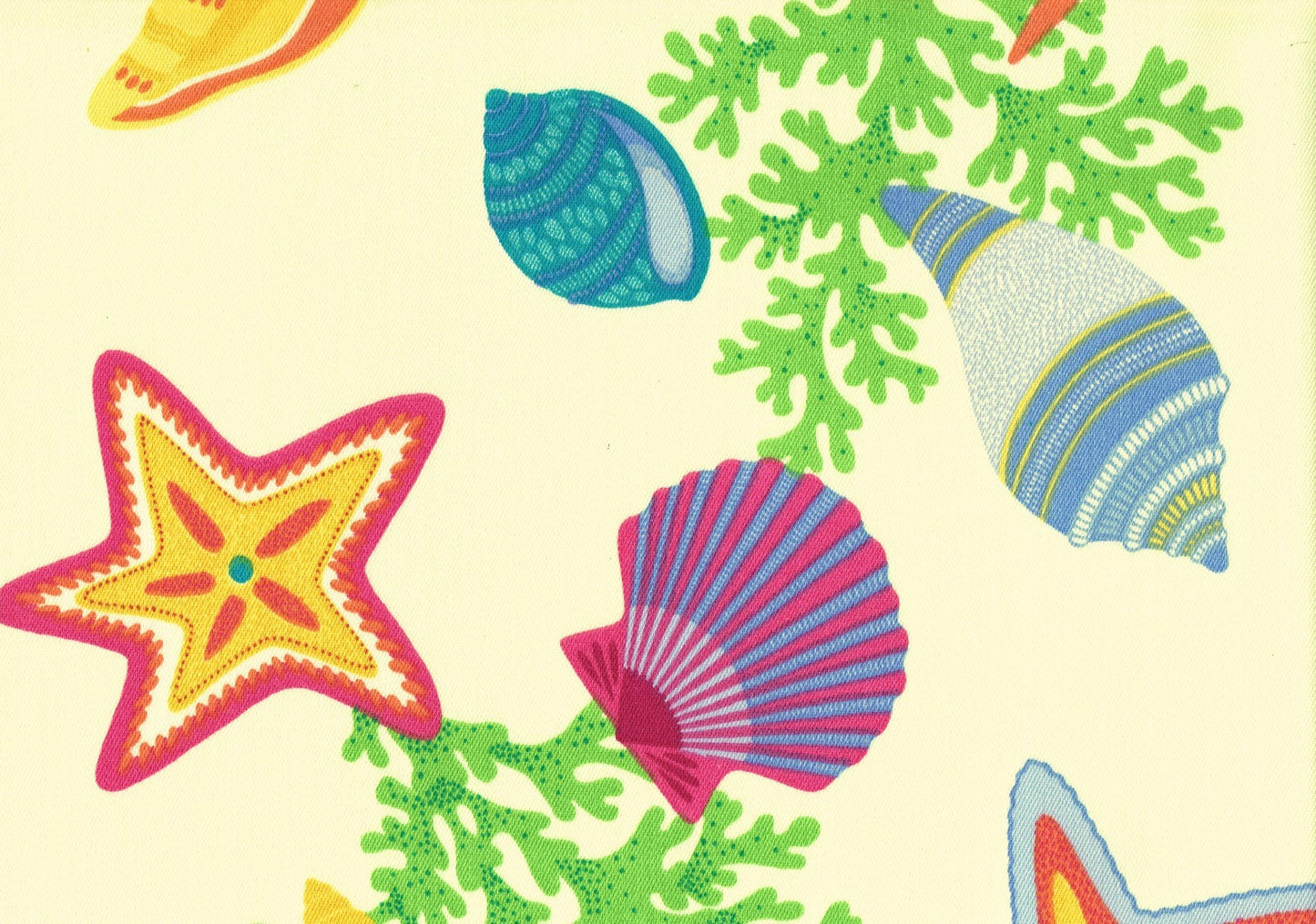 Robert Allen Fabric Beach Bongo Multi Indoor/Outdoor Drapery Upholstery