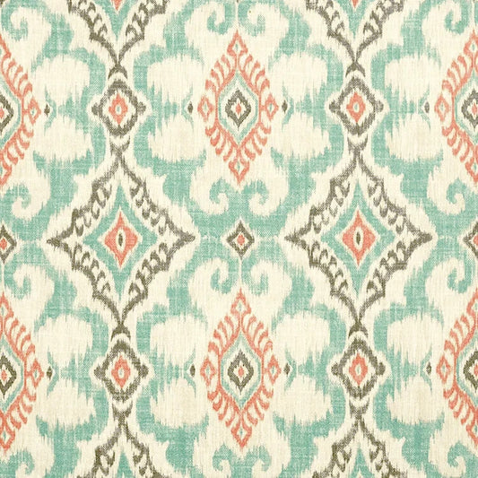 5 Yds Covington Fabric Kantha Surf  Cotton Blend  Drapery Upholstery
