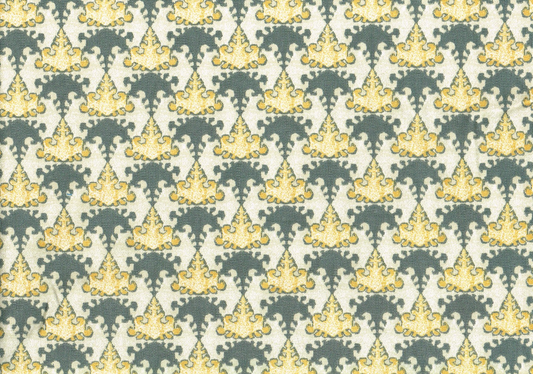 8.5 Yds Lacefield Fabric Tessa Amber Cotton  Drapery Upholstery