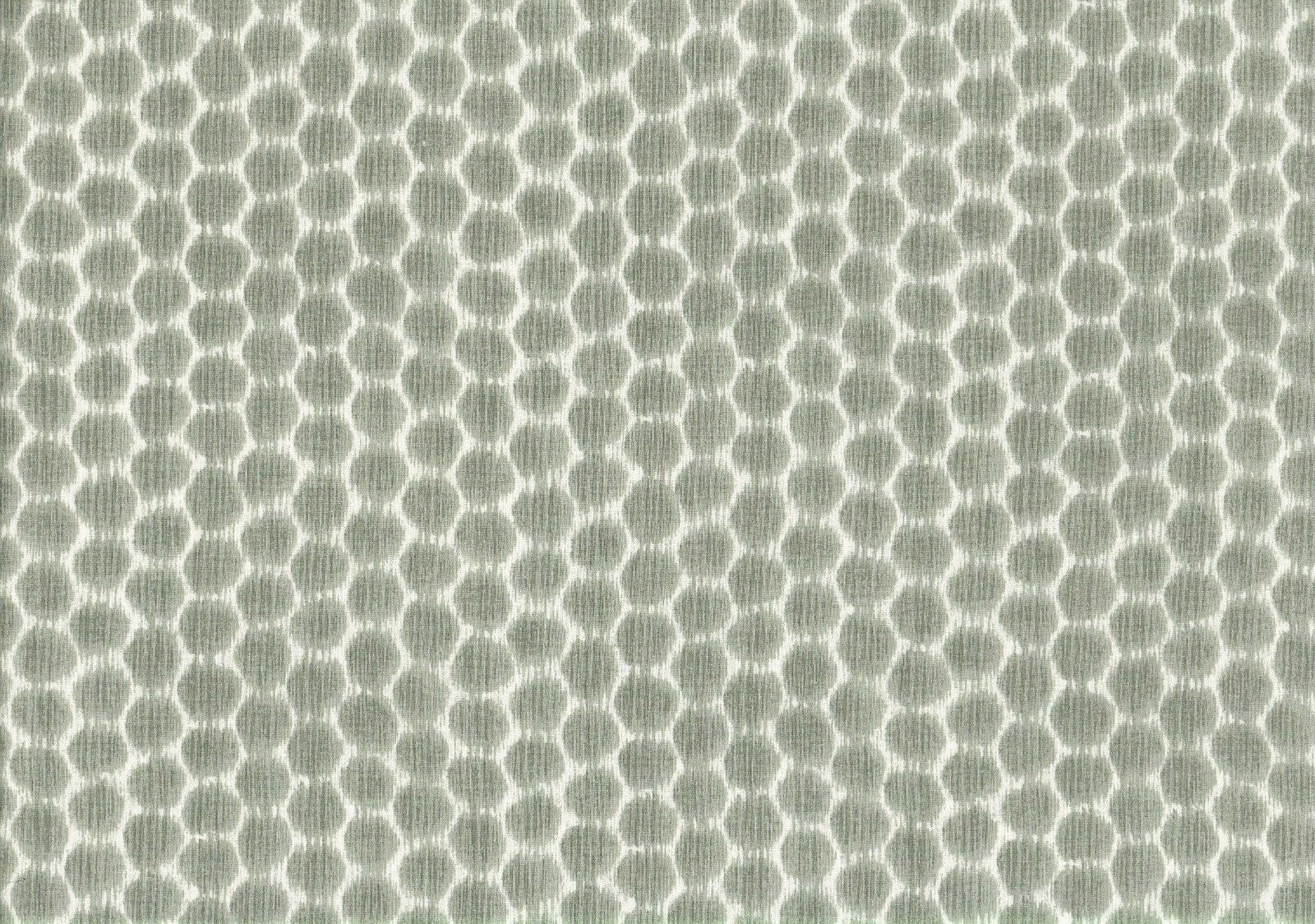 6 Yds Kravet Fabric Dotkat  Mineral Cotton  Print Drapery Upholstery