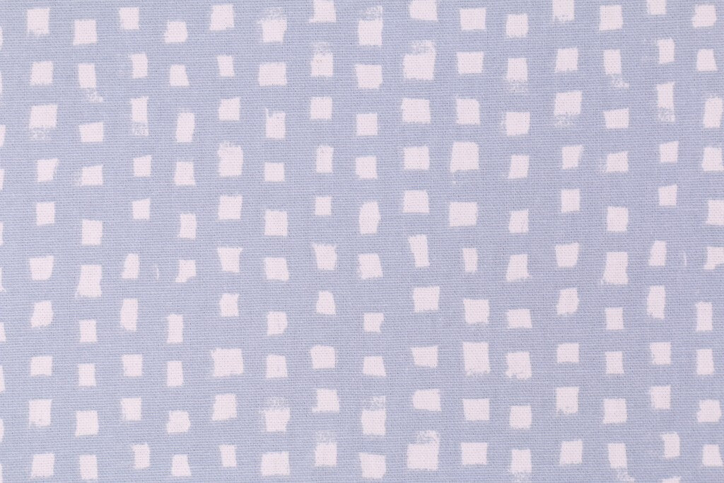7 Yds Mill Creek Fabric Nate Berkus Aron Check Sky  Drapery Upholstery