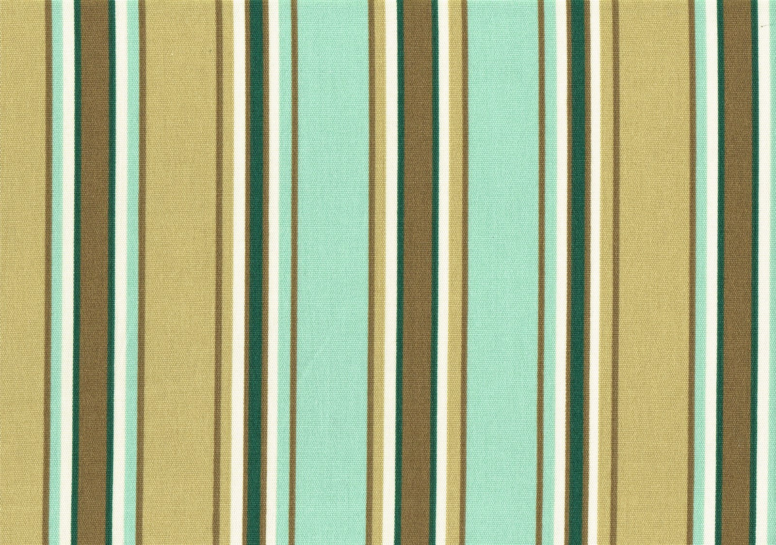 Mill Creek  Fabric Armona Terrace  Aqua Stripe Outdoor   Drapery Upholstery  