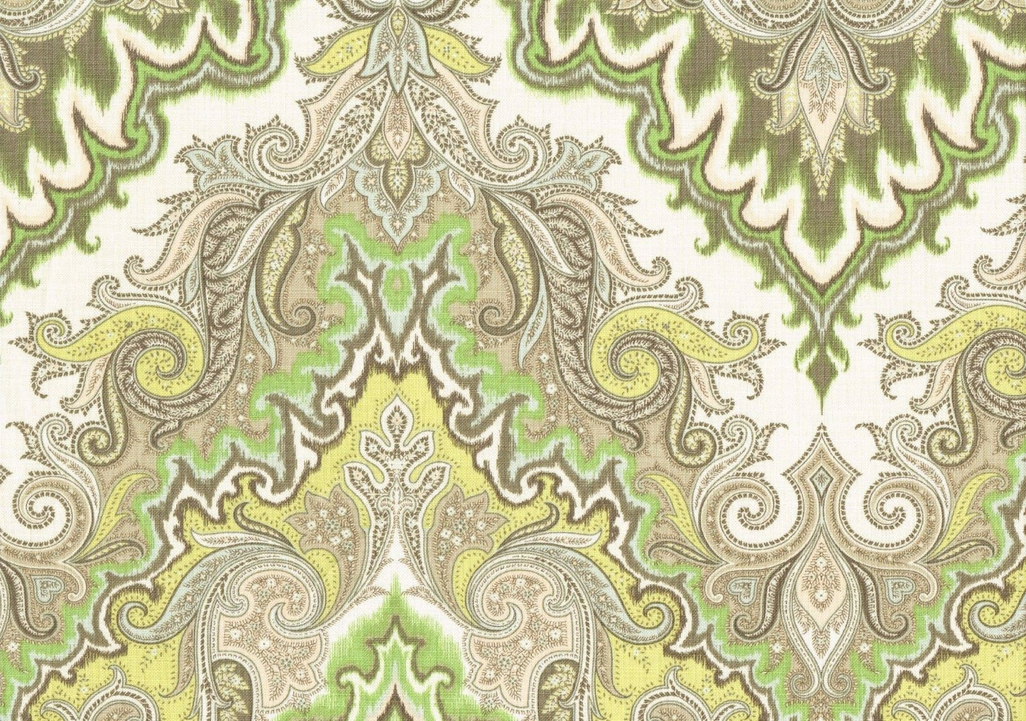 Waverly Fabric Paisley Verse Mineral   Drapery Upholstery 