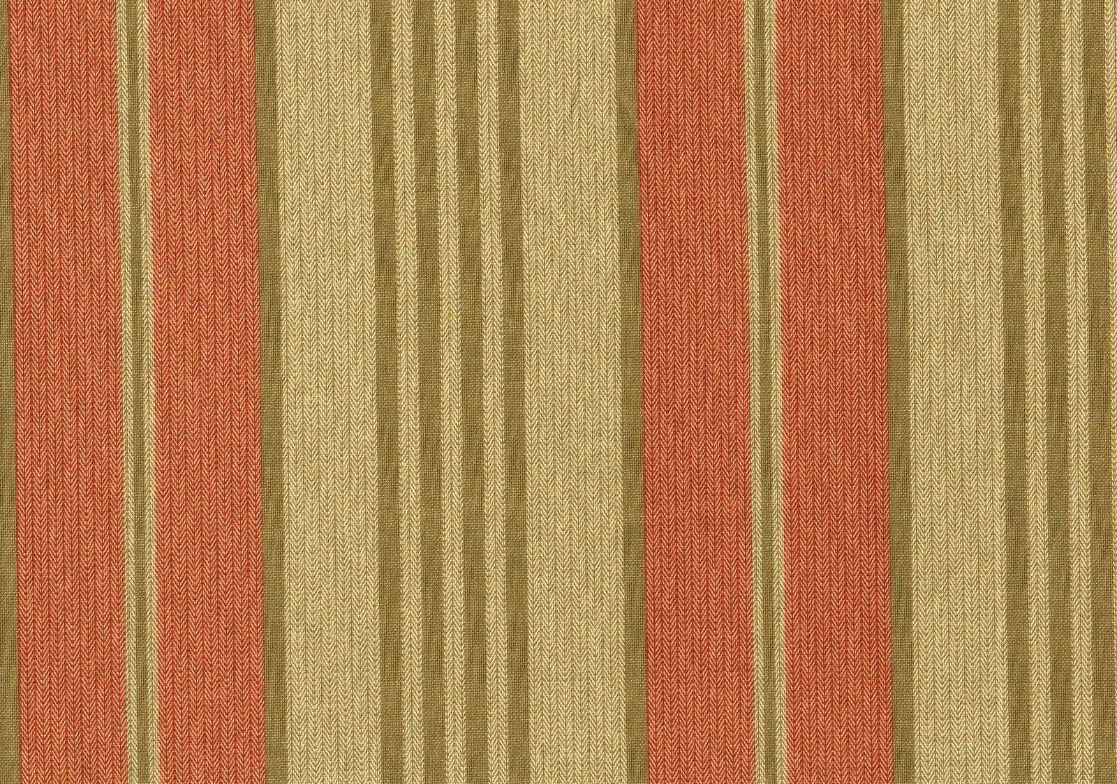 4.75 Yds Robert Allen Fabric Nautica  Stripe Cotton Stripe Drapery Upholstery 
