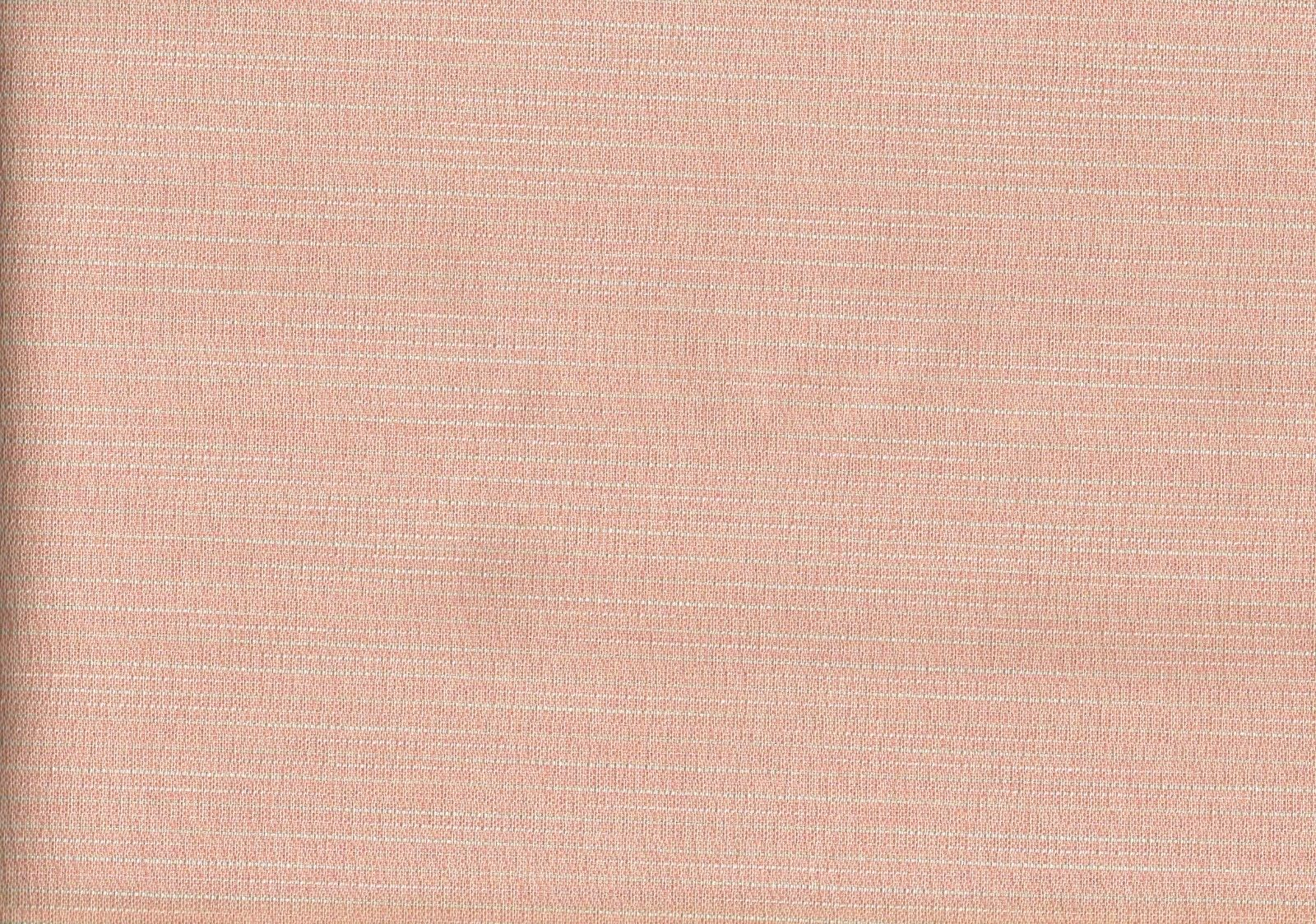 1 Yds Sunbrella Fabric Salmon Off White  Acrylic  Indoor/Outdoor  Upholstery