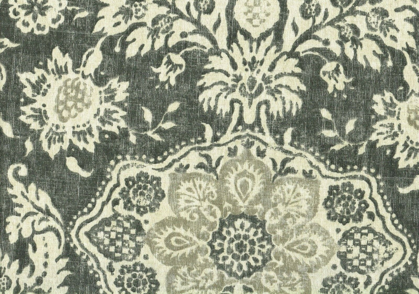 Magnolia Home Fabric Belmont Metal  Cotton Duck   Drapery Upholstery