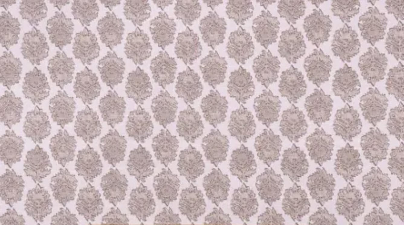 6 Yds Lacefield Fabric  Zira Bisque  Cotton Drapery Upholstery