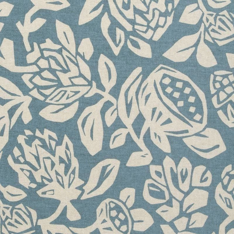 Robert Allen Fabric Cutwork Blooms Cove Cotton  Drapery Upholstery 