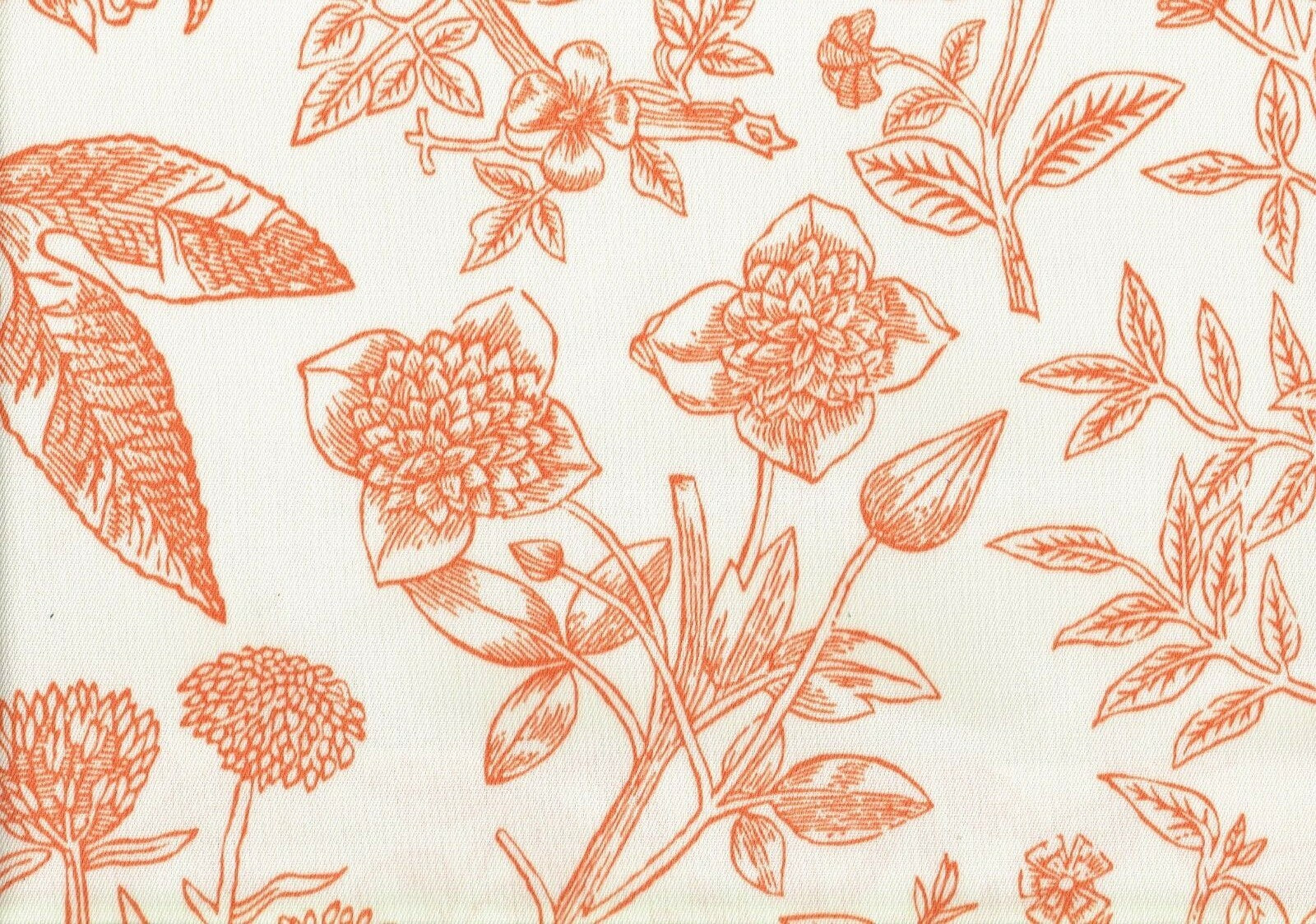 Duralee Fabric Conservatory Orange indoor/Outdoor Acrylic   Drapery Upholstery