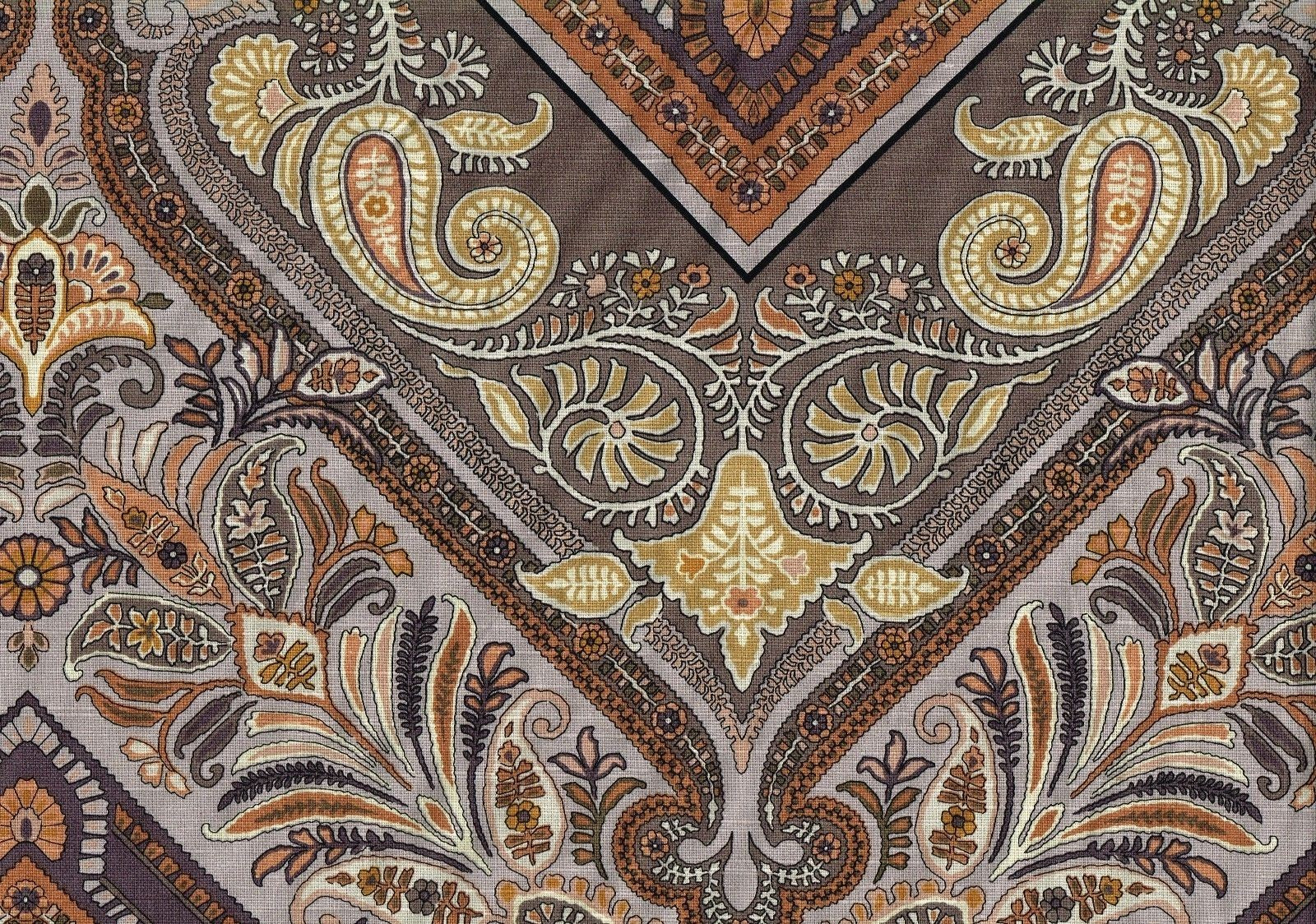 5.75 Yds Jay Yang Esfahan Taupe Linen Blend Brown Gray  Drapery Upholstery  