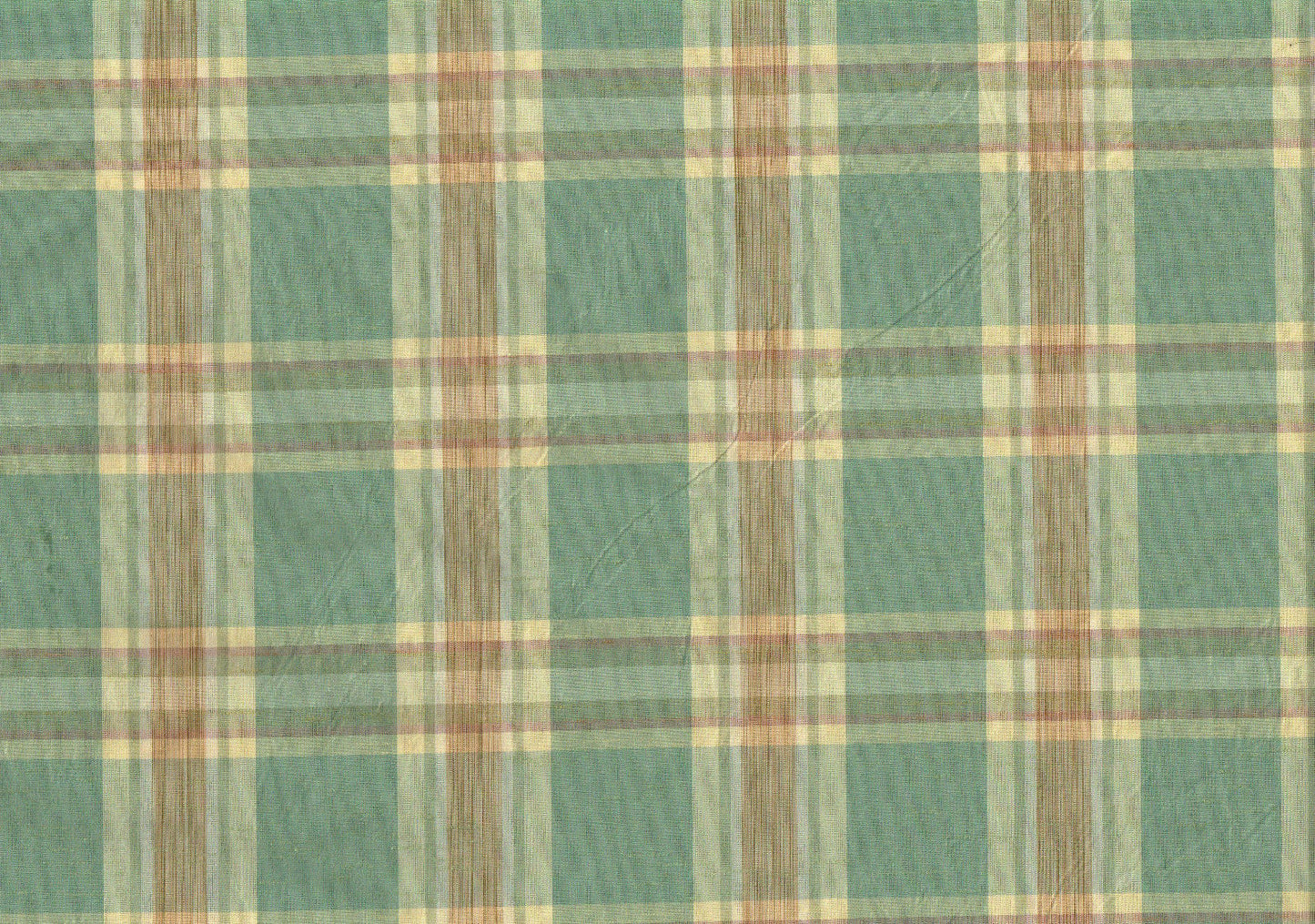 Mill Creek Fabric Olympos Lagoon Aqua Tan Stripe Drapery Upholstery